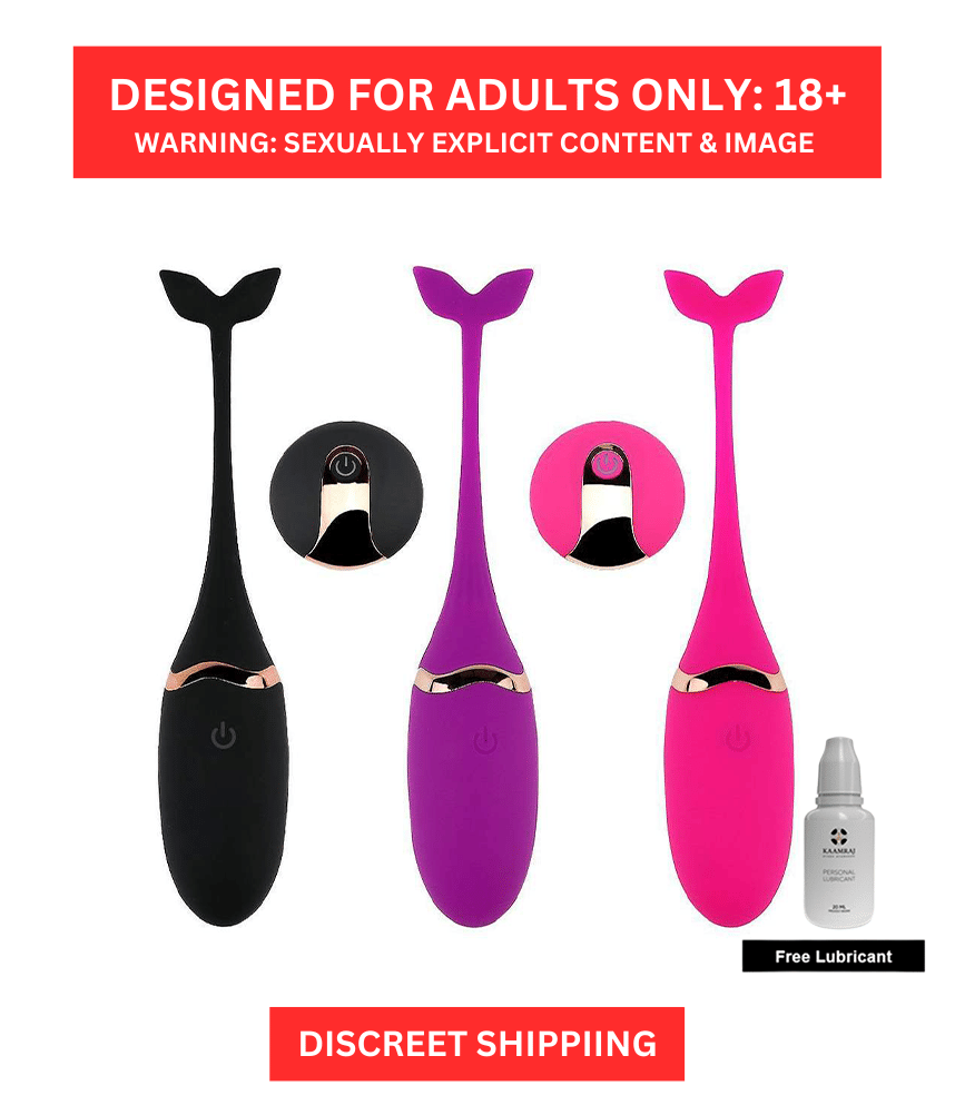 Fish Shape Wireless Egg Vibrator With Remote By Naughty Nights     			Fish Shape Wireless Egg Vibrator With Remote By Naughty Nights