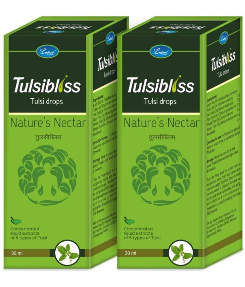 Tulsibliss Tulsi Drops for Immunity Booster Pack of 2 (30ml Each) Tulsibliss Tulsi Drops for Immunity Booster Pack of 2 (30ml Each)