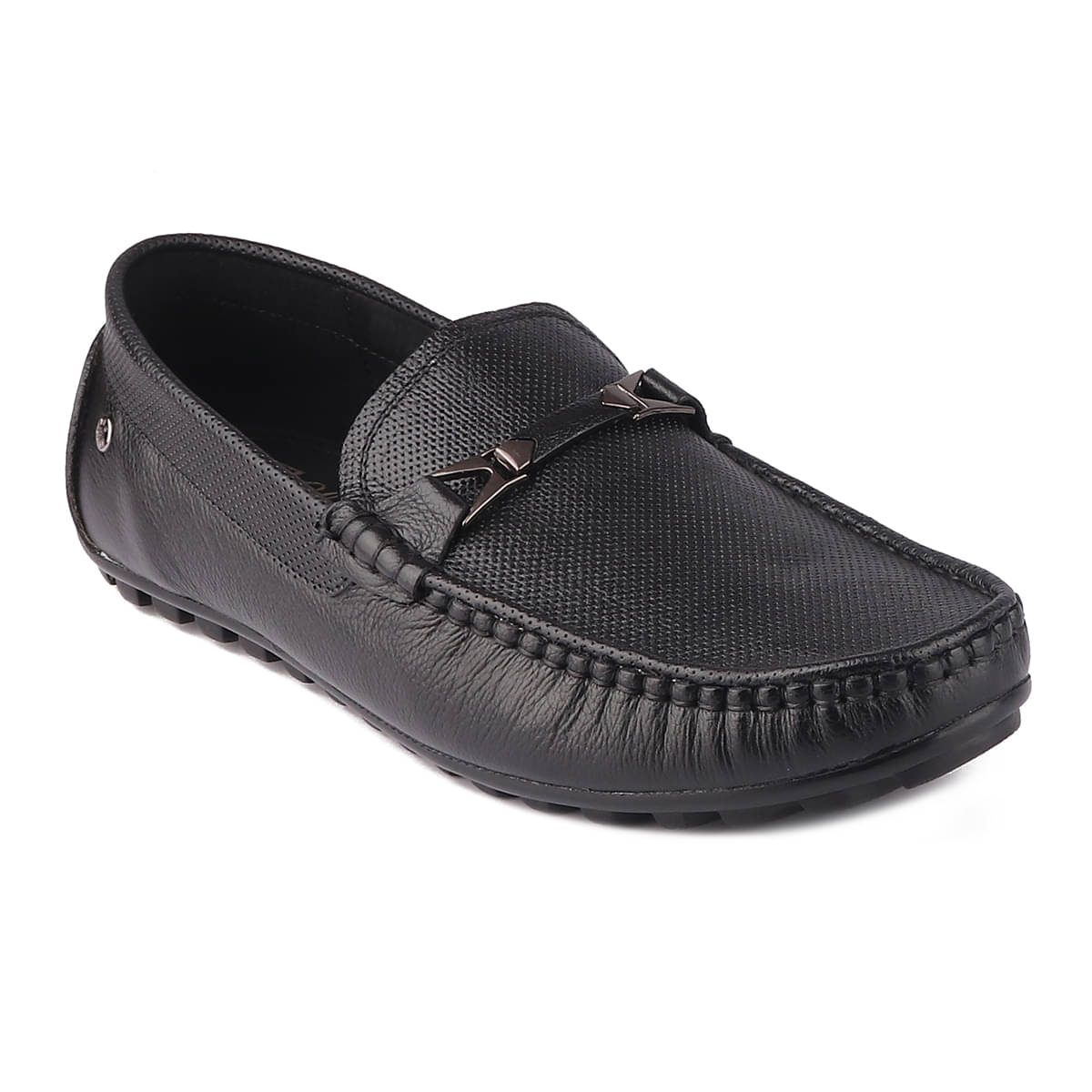     			Red Chief - Black Men's Slip on