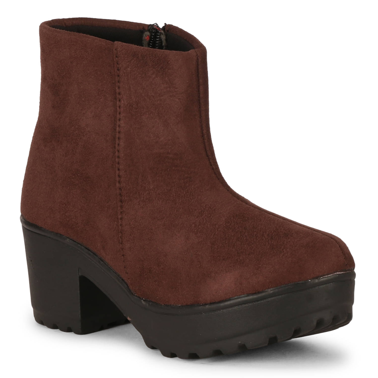     			Saheb - Brown Women's Ankle Length Boots
