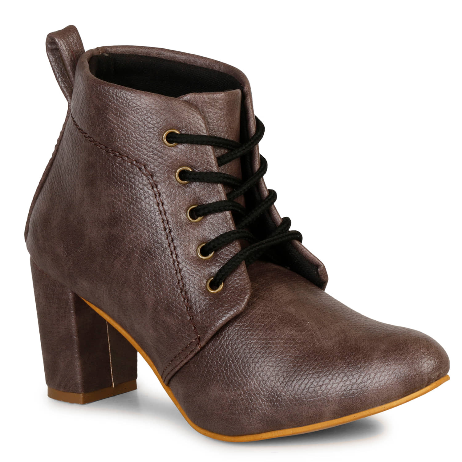 Saheb - Brown Women's Ankle Length Boots