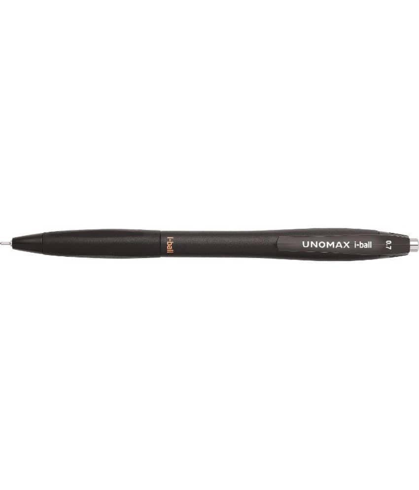 Unomax I-Ball 2X Liquid Ink Ball Pen (Pack Of 20, Black)