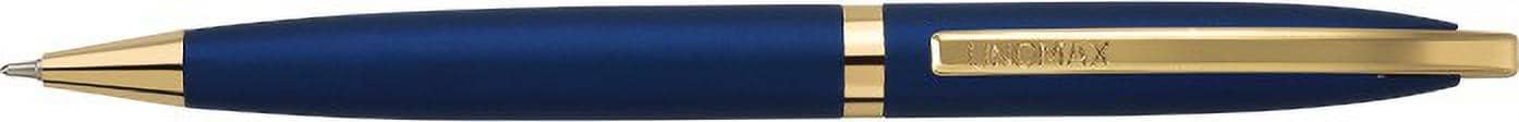 Unomax Nero Gold Premium Metal Body Jet Ink Technology Ball Pen (Pack Of 3, Blue)
