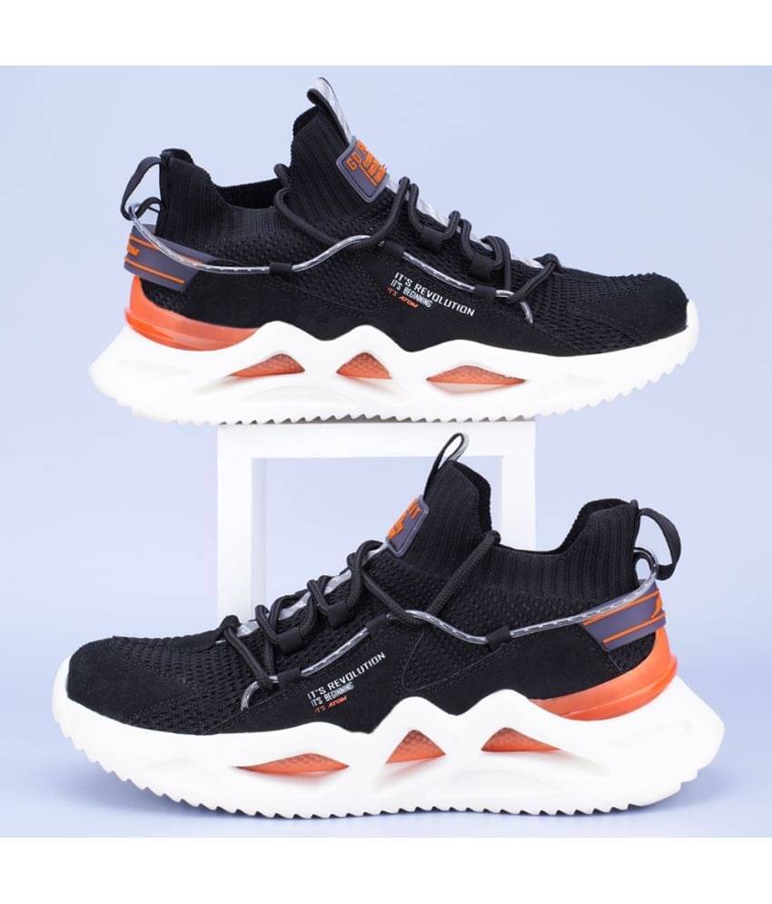     			ATOM Black Men's Lifestyle Shoes