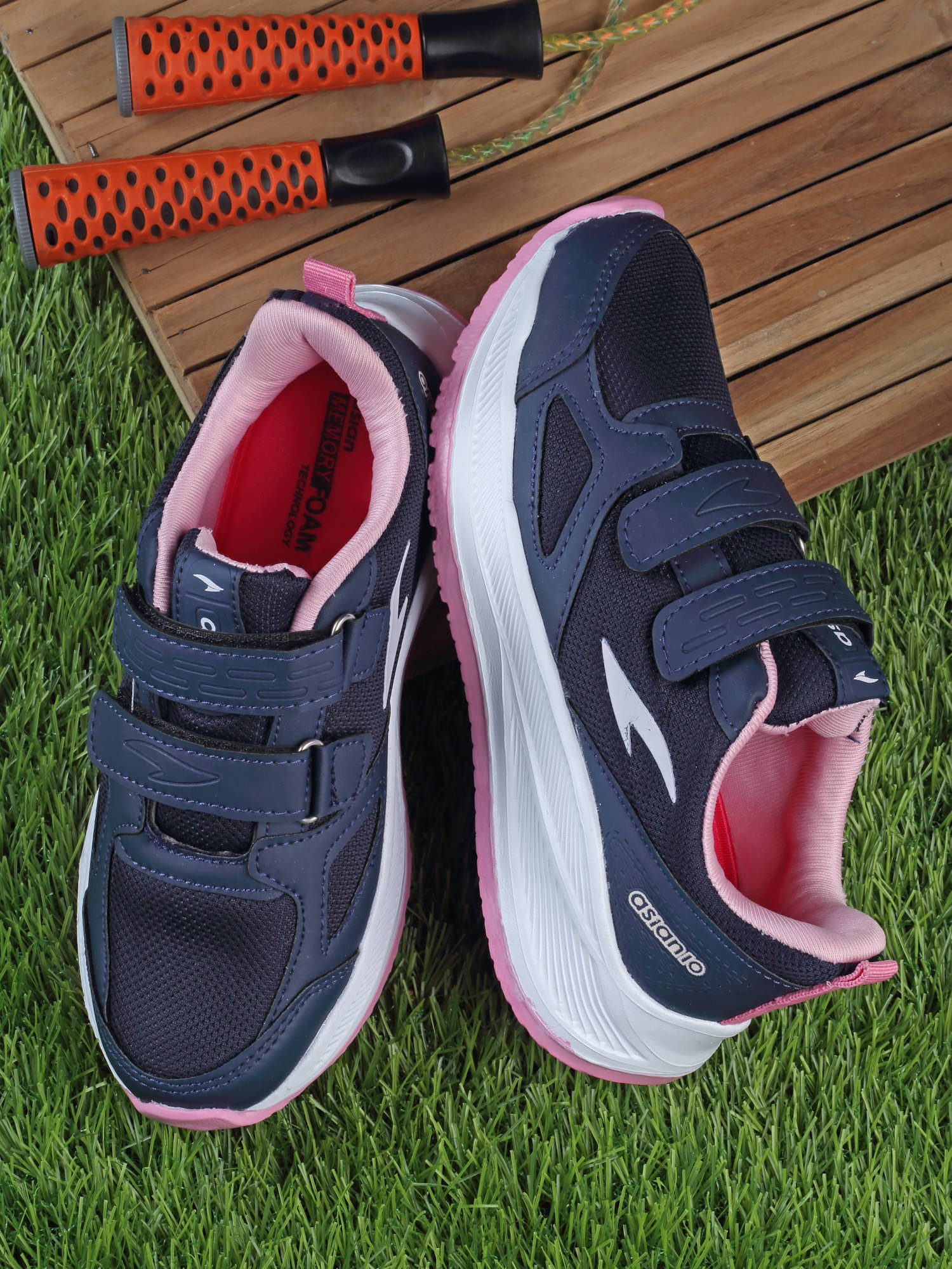     			ASIAN - Blue Women's Cycling Shoes