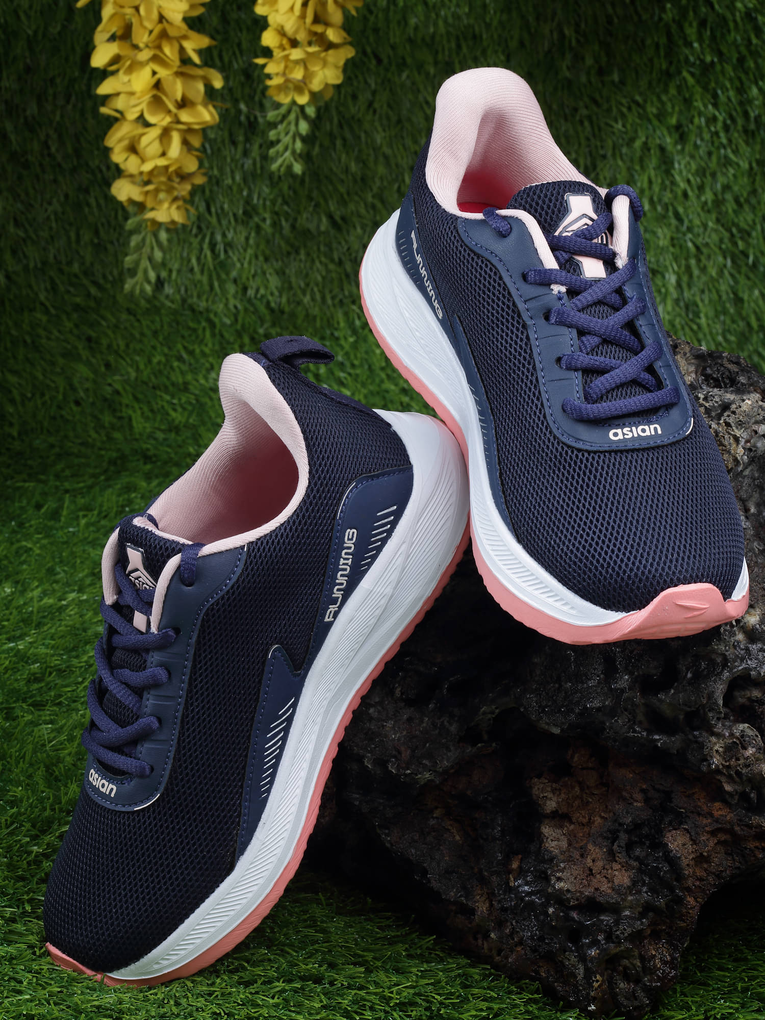     			ASIAN - Blue Women's Running Shoes
