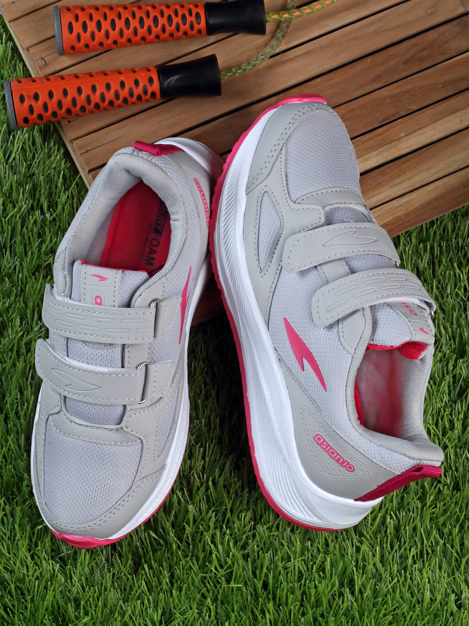 ASIAN - Gray Women's Cycling Shoes     			ASIAN - Gray Women's Cycling Shoes