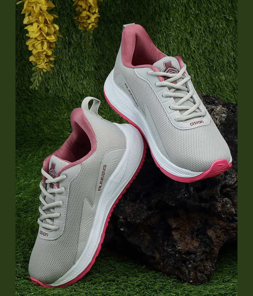 Ladies Shoes Zappy Pink Casual Shoes Open Sneakers Womens Top