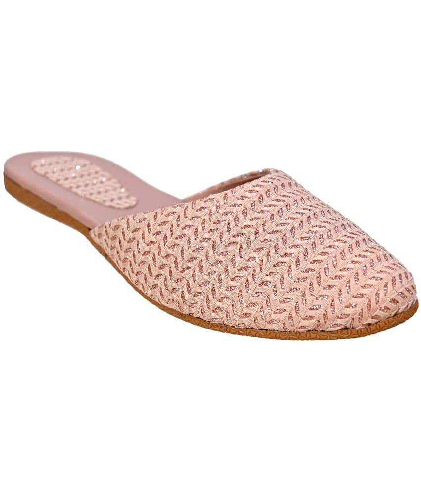 Altek - Pink Women's Mules - Ethnic Shoes | Buy online on ZillyBuy