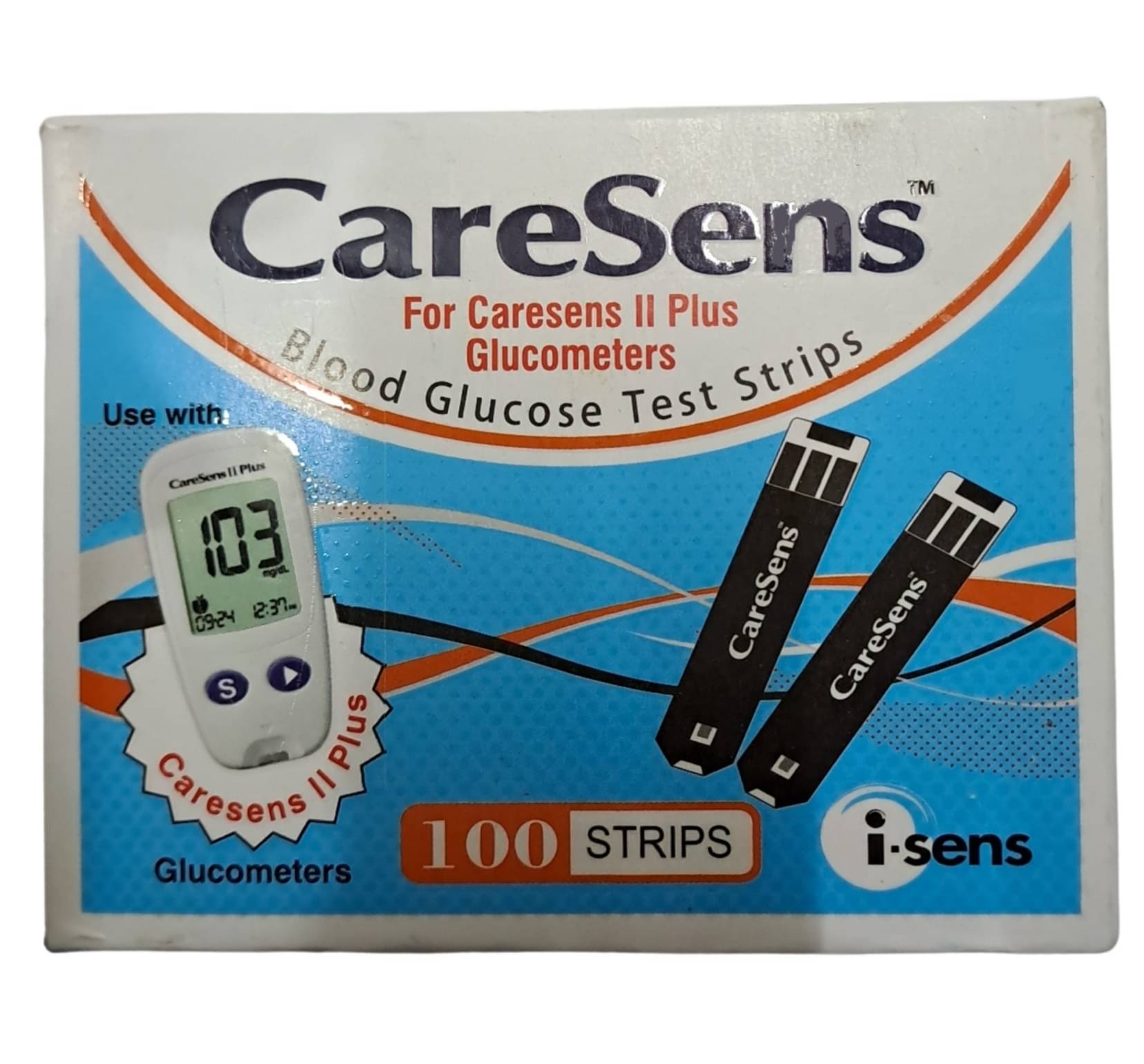     			CareSens II Plus 100 Test Strips