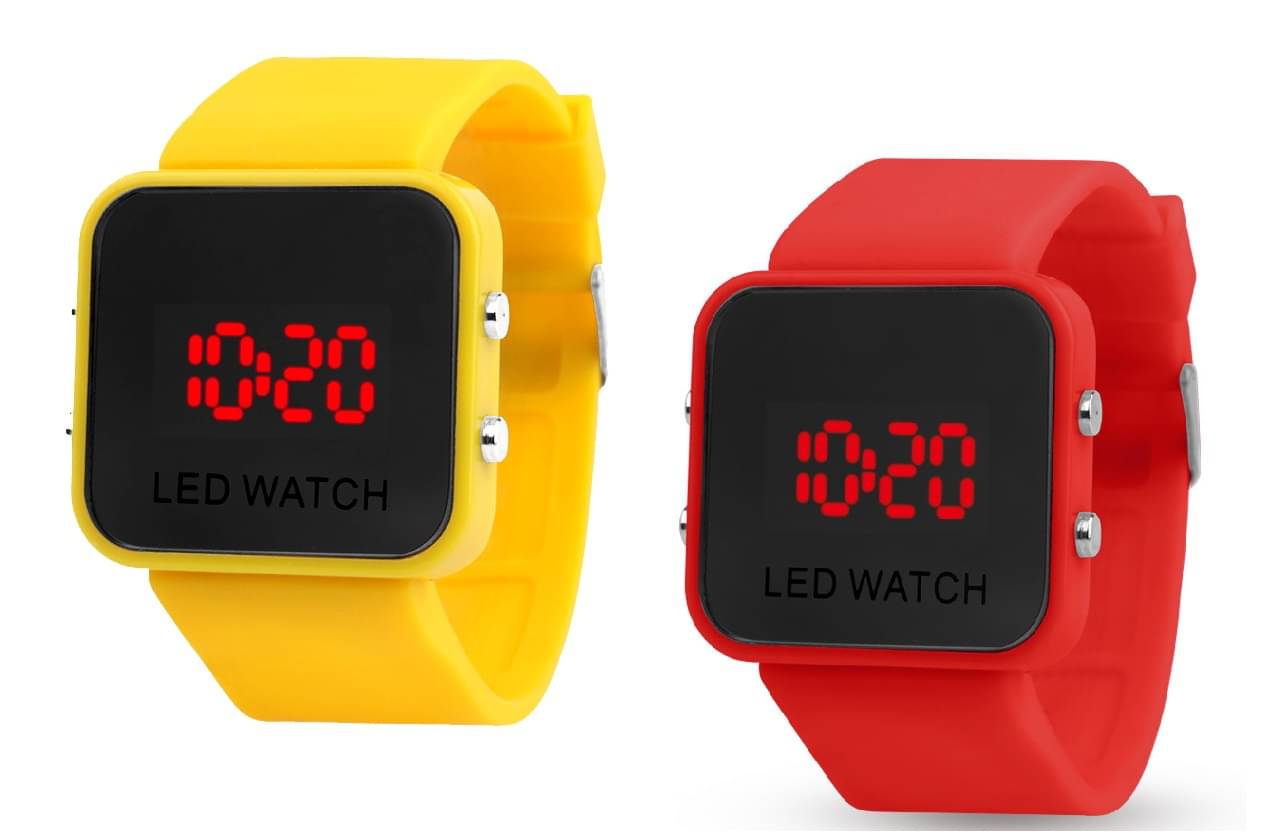 Cosmic - Black Dial Digital Boys Watch ( Pack Of 2 ) Cosmic - Black Dial Digital Boys Watch ( Pack Of 2 )