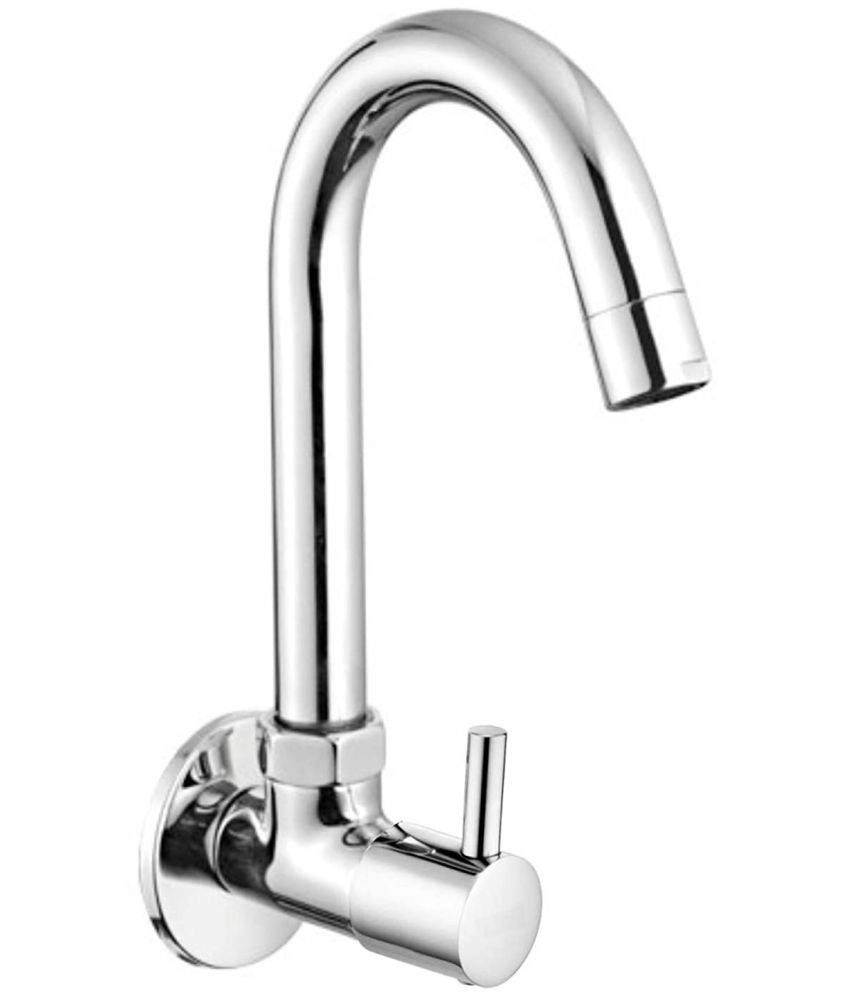     			Cossimo Brass Turbo Sink Tap for Kitchen Sink (Pack of 1) Brass Kitchen Sink Tap (Sink Cock)