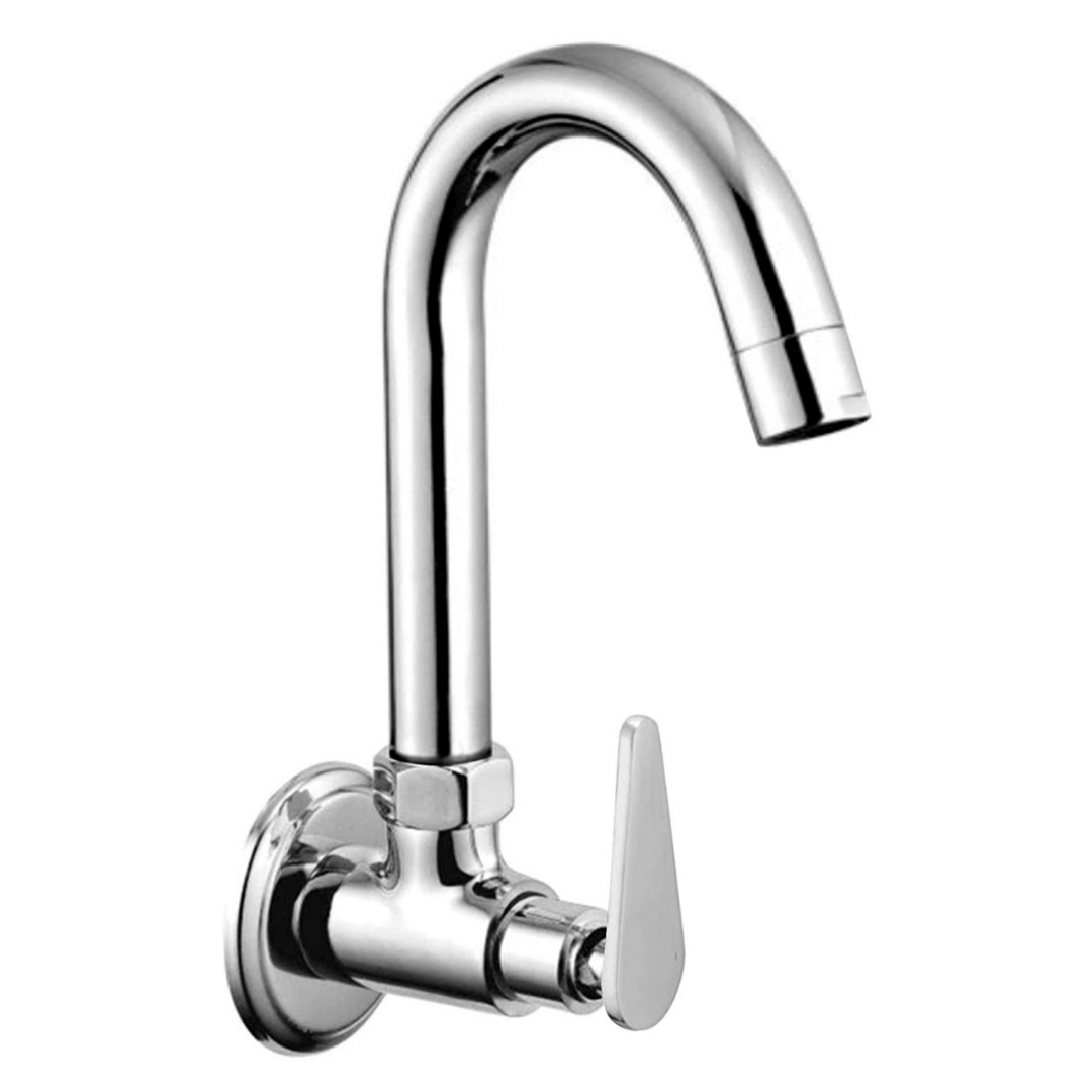Cossimo Brass Vignet Sink Tap for Kitchen Sink (Pack of 1) Brass Kitchen Sink Tap (Sink Cock)