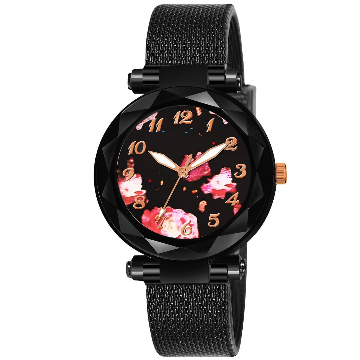 DECLASSE - Black Resin Analog Womens Watch