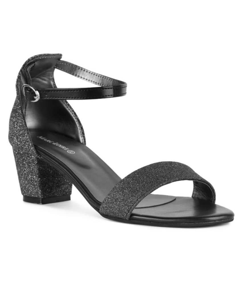 MARC LOIRE - Black Women's Sandal Heels - Heels | Buy online on ZillyBuy