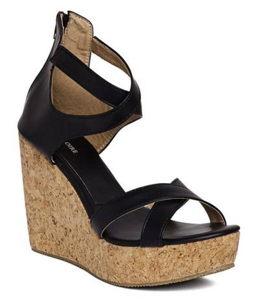 MARC LOIRE - Black Women's Sandal Heels     			MARC LOIRE - Black Women's Sandal Heels