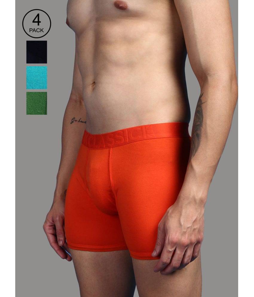 ONN Pack of 4 Cotton Men's Trunks ( Multicolor )     			ONN Pack of 4 Cotton Men's Trunks ( Multicolor )