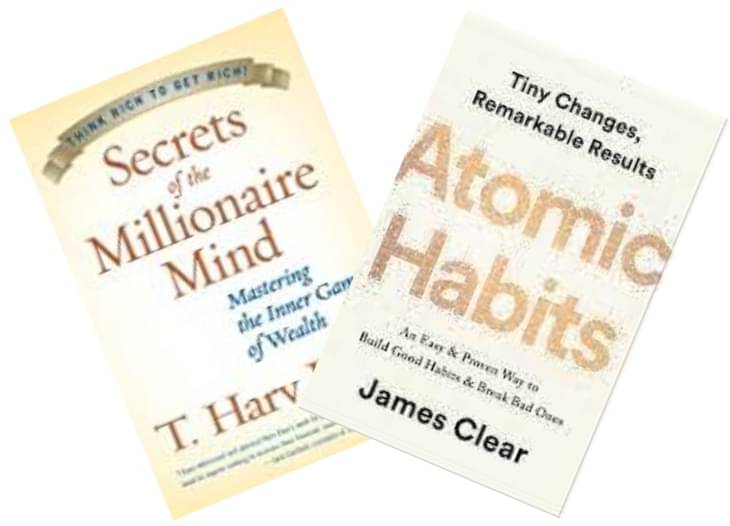     			Secrets of the Millionaire Mind + Atomic Habits