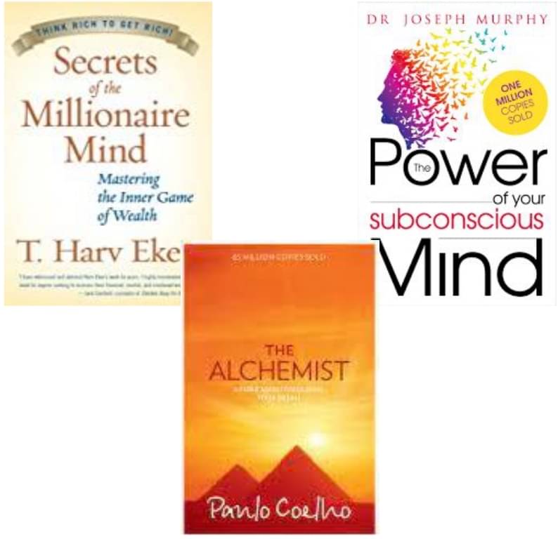 Secrets of the Millionaire Mind + The Power of Your Subconscious Mind + The Alchemist Secrets of the Millionaire Mind + The Power of Your Subconscious Mind + The Alchemist