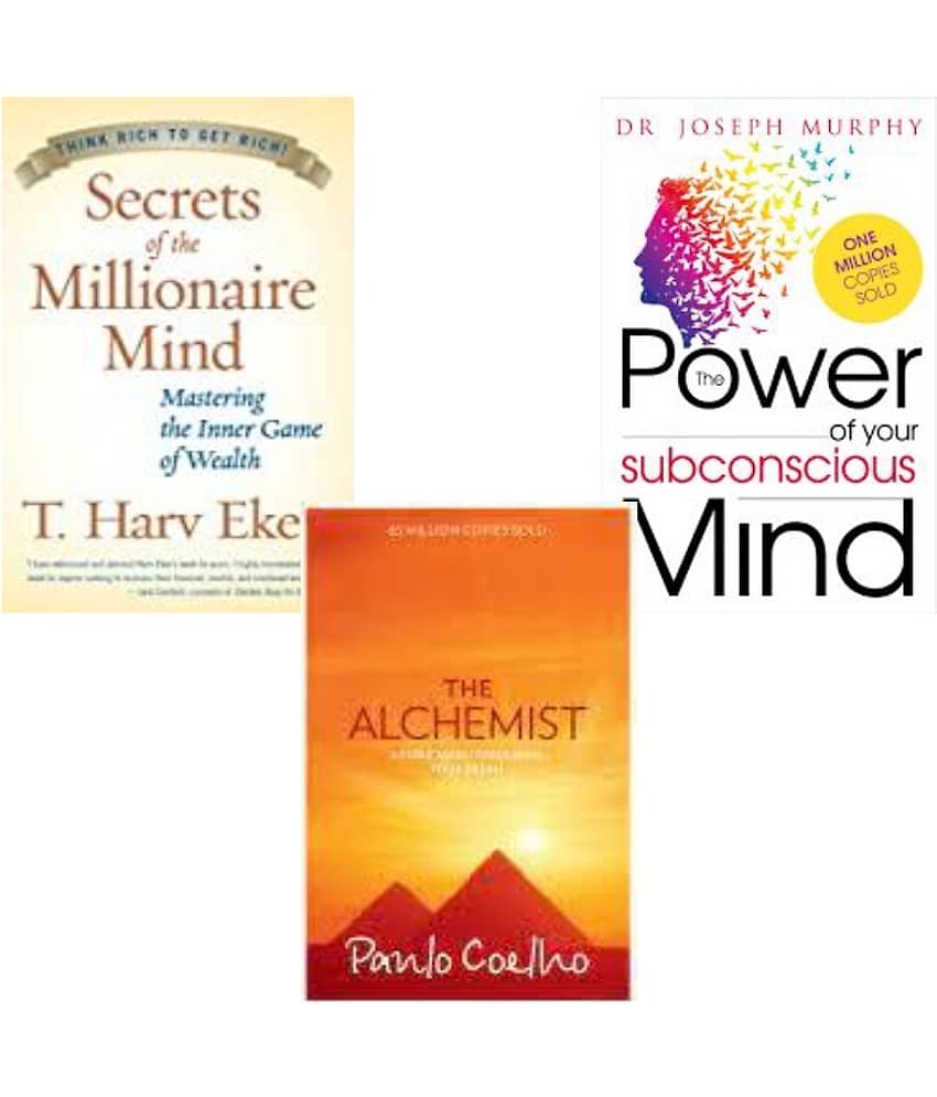 Secrets of the Millionaire Mind + The Power of Your Subconscious Mind + The Alchemist - Stationery | Buy online on ZillyBuy
