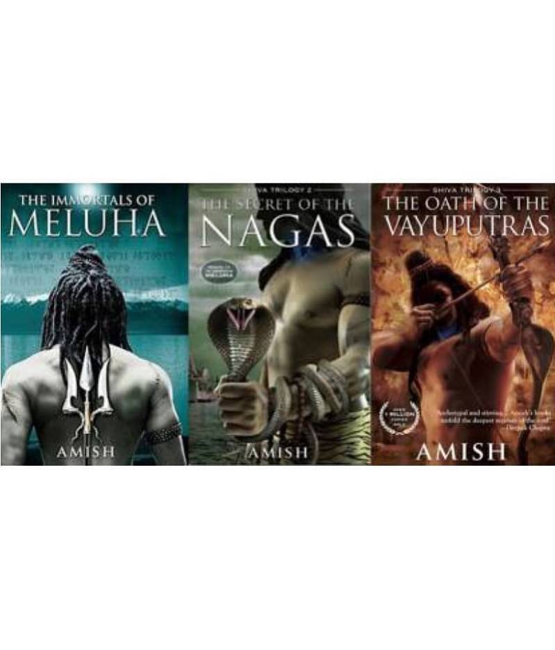 Shiva Trilogy: The Secret of the Nagas , The Immortals of Meluha And Vayuputras ( Set of 3 Books) (English, Paperback, Amish Shiva Trilogy: The Secret of the Nagas , The Immortals of Meluha And Vayuputras ( Set of 3 Books) (English, Paperback, Amish