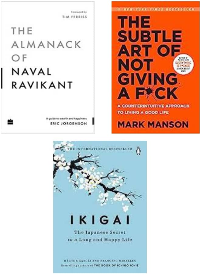 The Almanack Of Naval Ravikant + The Subtle Art + Ikigai - Stationery | Buy online on ZillyBuy