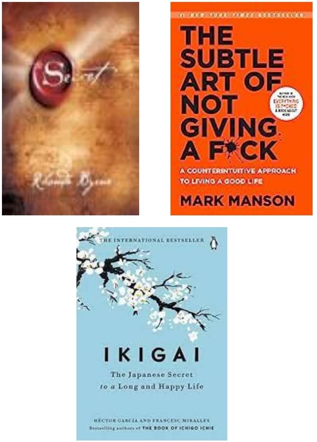 The Secret + The Subtle Art + Ikigai - Stationery | Buy online on ZillyBuy