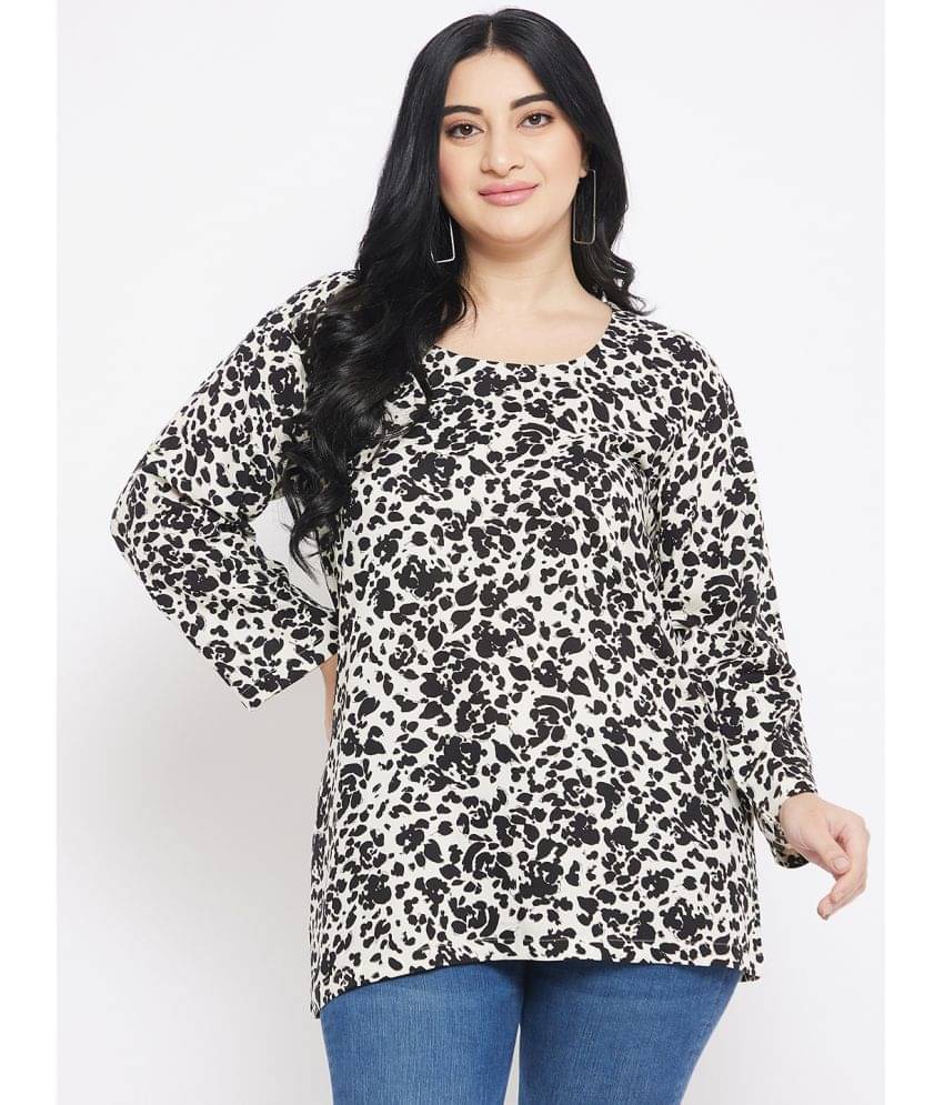     			VINAAN Women's Rayon Regular Top ( Black )