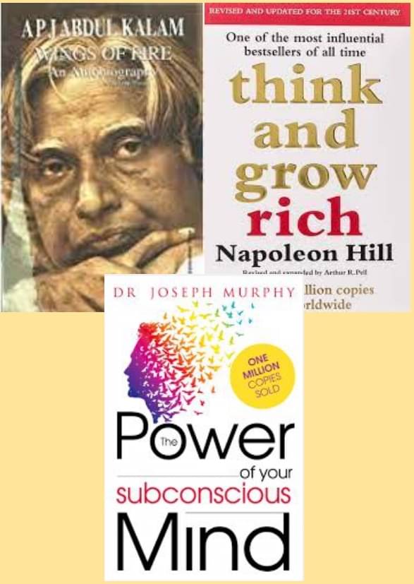 Wings of Fire + Think And Grow Rich + THE POWER OF YOUR SUBCONSCIOUS MIND Wings of Fire + Think And Grow Rich + THE POWER OF YOUR SUBCONSCIOUS MIND