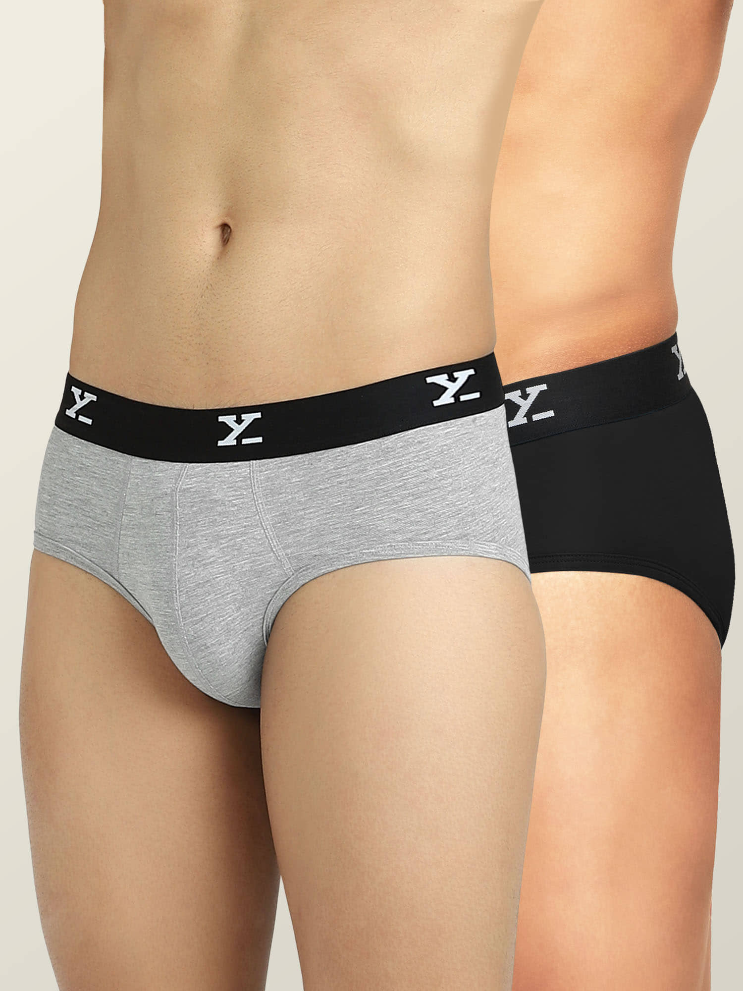 XYXX Pack of 2 Modal Briefs For Men's ( Multicolor )