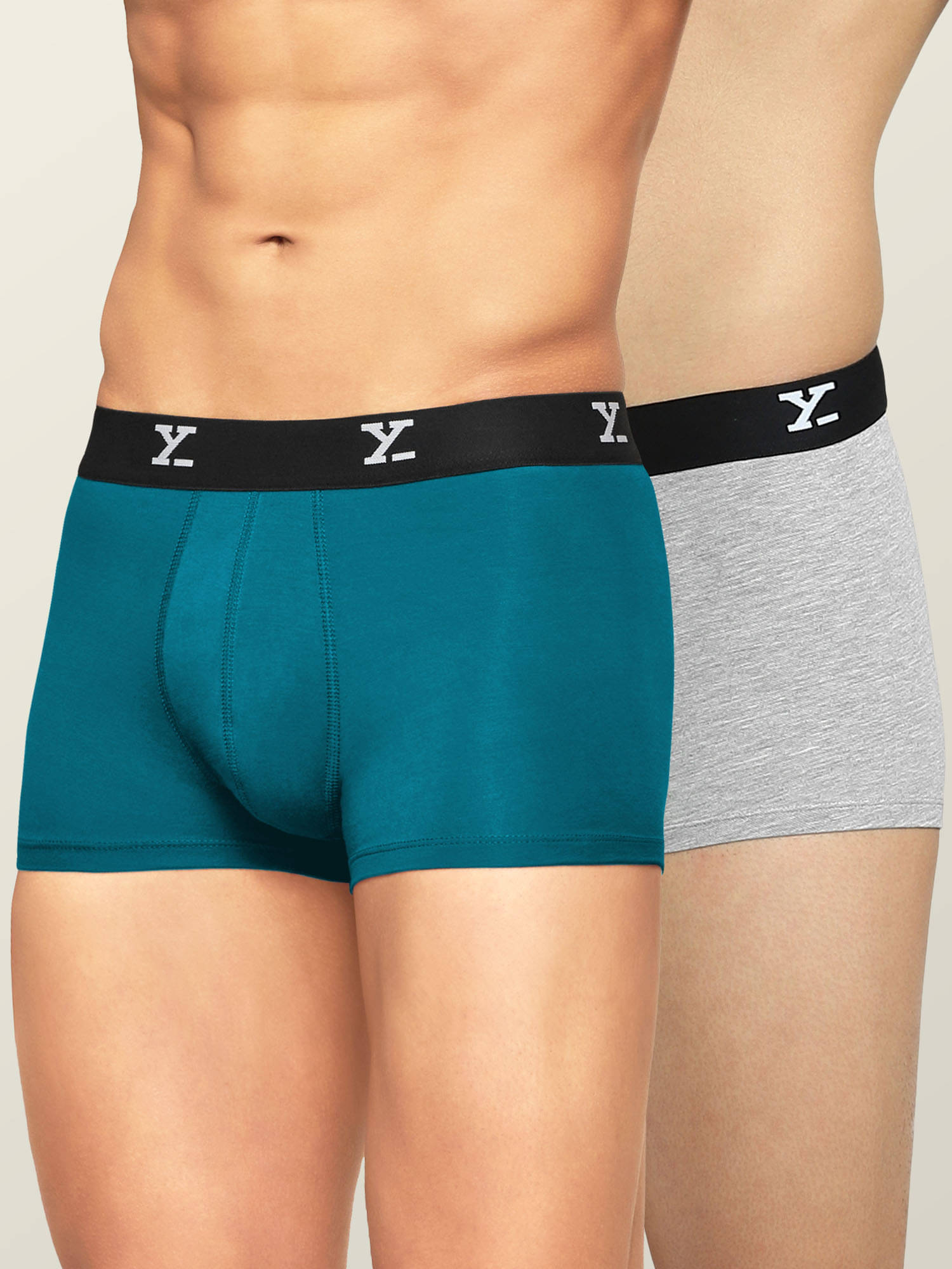     			XYXX Pack of 2 Modal Trunks For Men's ( Multicolor )