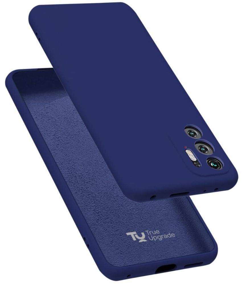 Bright Traders - Blue Cloth Plain Cases Compatible For Redmi Note 10T ( Pack of 1 ) Bright Traders - Blue Cloth Plain Cases Compatible For Redmi Note 10T ( Pack of 1 )