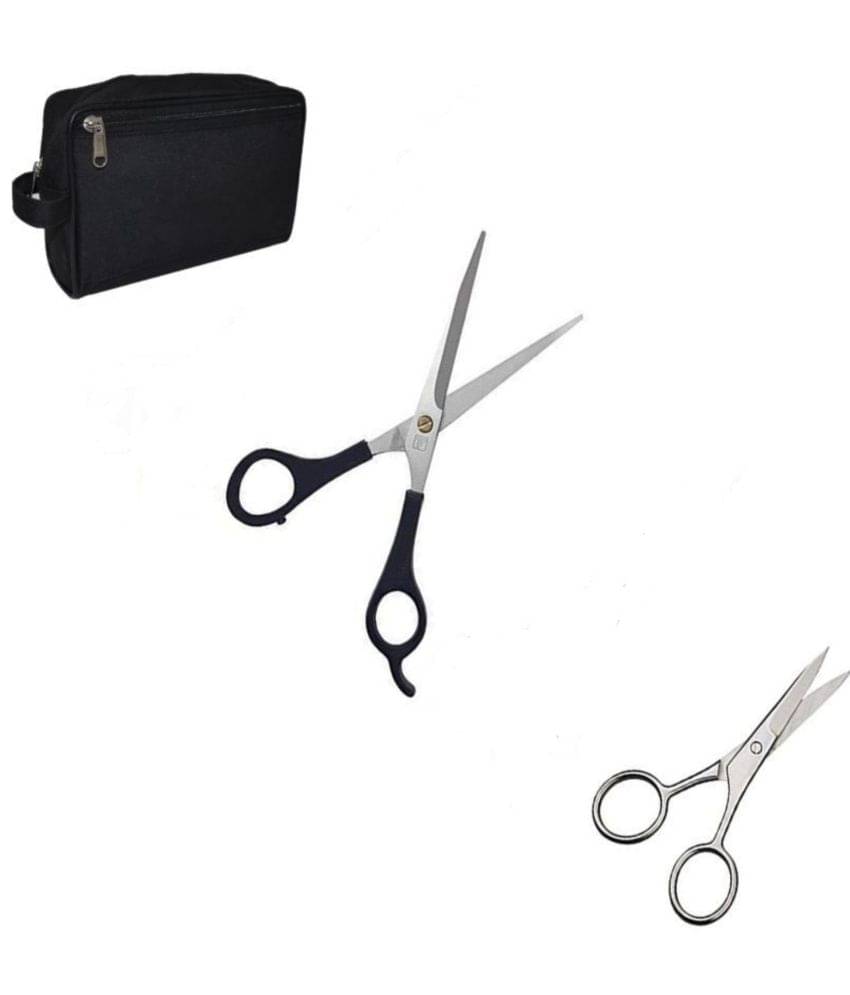    			Dhanishka Black Hair Dressing Portable Bag+ Scissor + Comb