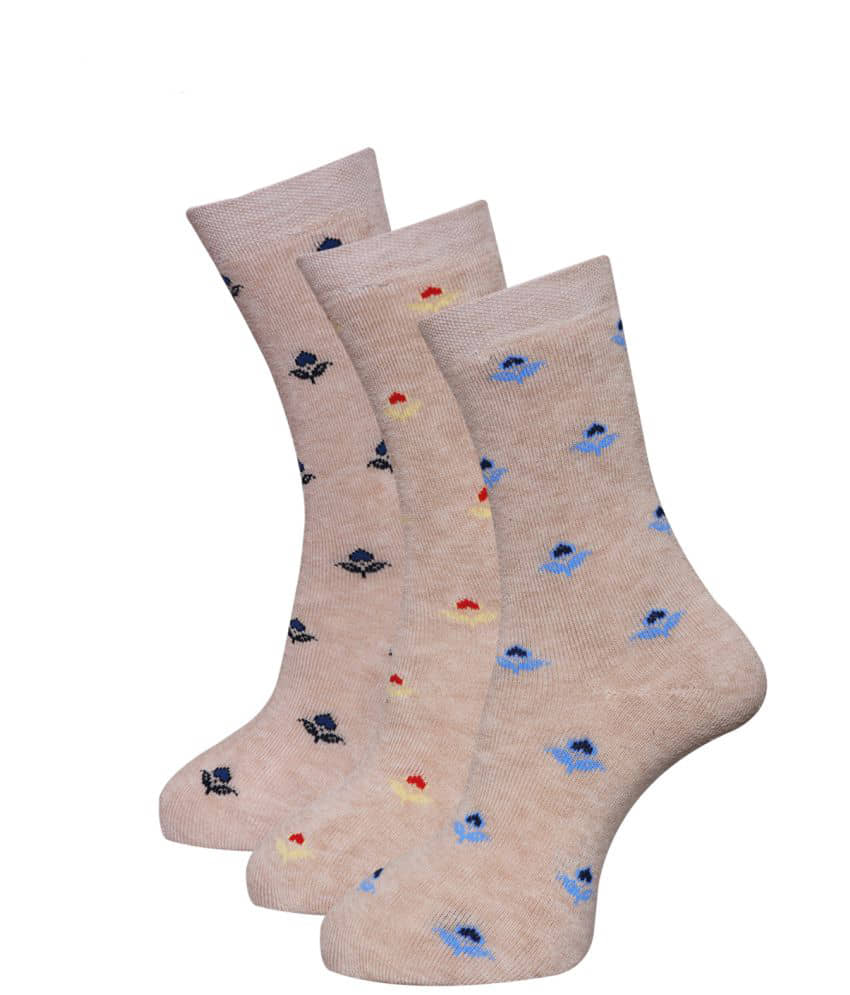 Dollar - Multicolor Woollen Women's Mid Length Socks ( Pack of 3 ) - Socks | Buy online on ZillyBuy