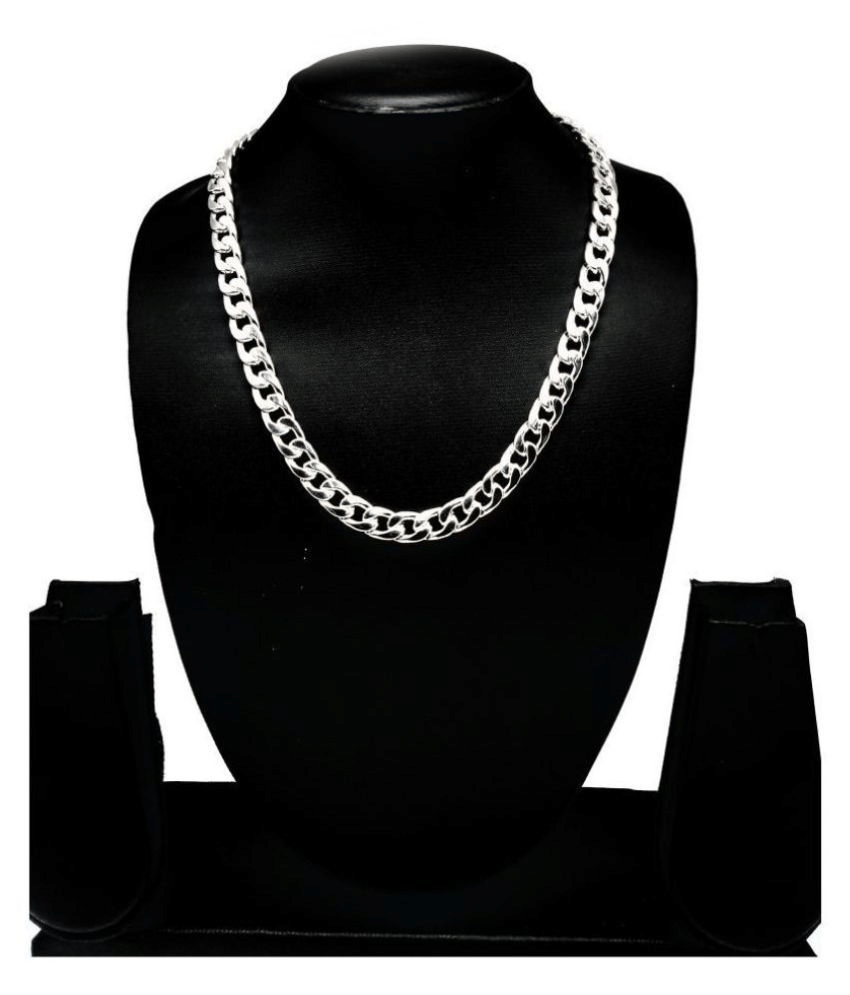 Sunhari Jewels Silver Plated Alloy Chain ( Pack of 1 )