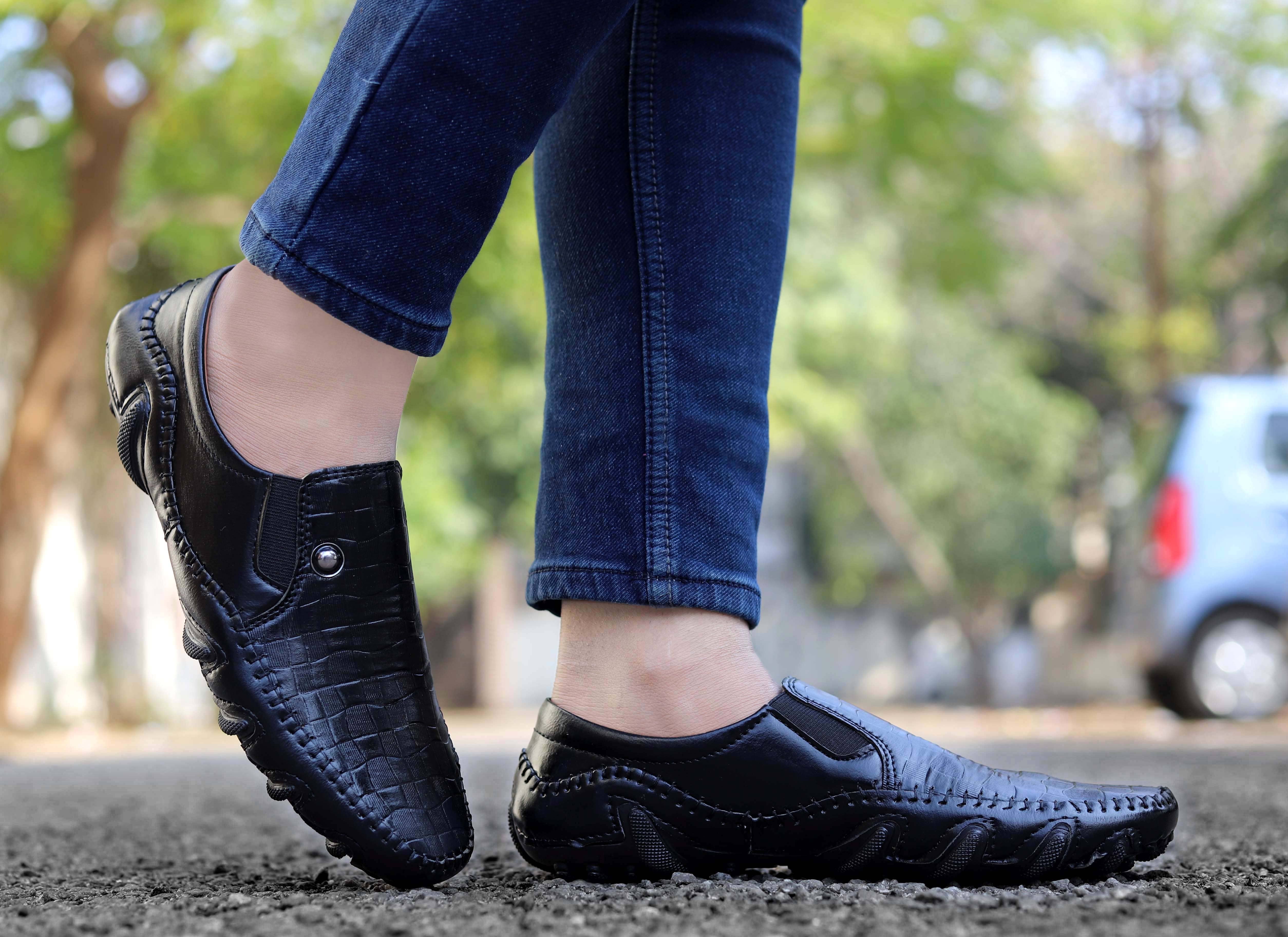 Aadi - Brown Men's Slip on - Formal Shoes | Buy online on ZillyBuy