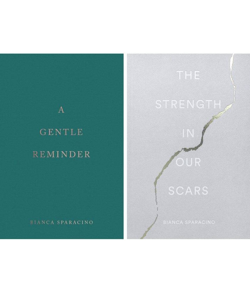 Bianca Sparacino 2 Books Set: Gentle Reminder & Strength In Our Scars (English) Bianca Sparacino 2 Books Set: Gentle Reminder & Strength In Our Scars (English)
