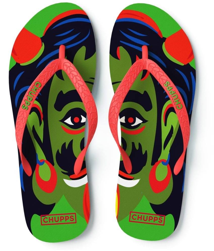     			CHUPPS - Green Men's Daily Slipper