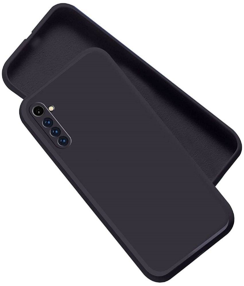 Case Vault Covers - Black Silicon Plain Cases Compatible For Realme 6S ( Pack of 1 ) Case Vault Covers - Black Silicon Plain Cases Compatible For Realme 6S ( Pack of 1 )