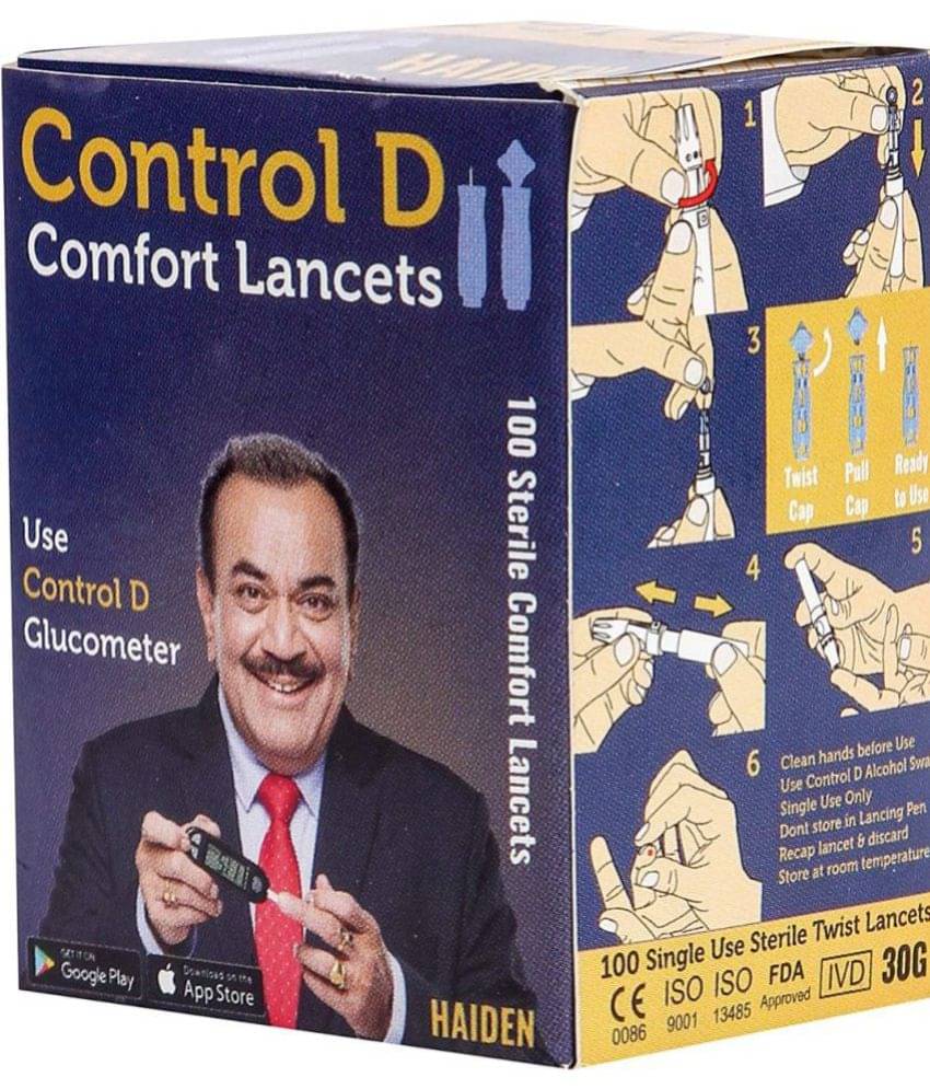     			Control D 100 Lancets - 100 Lancet Needle