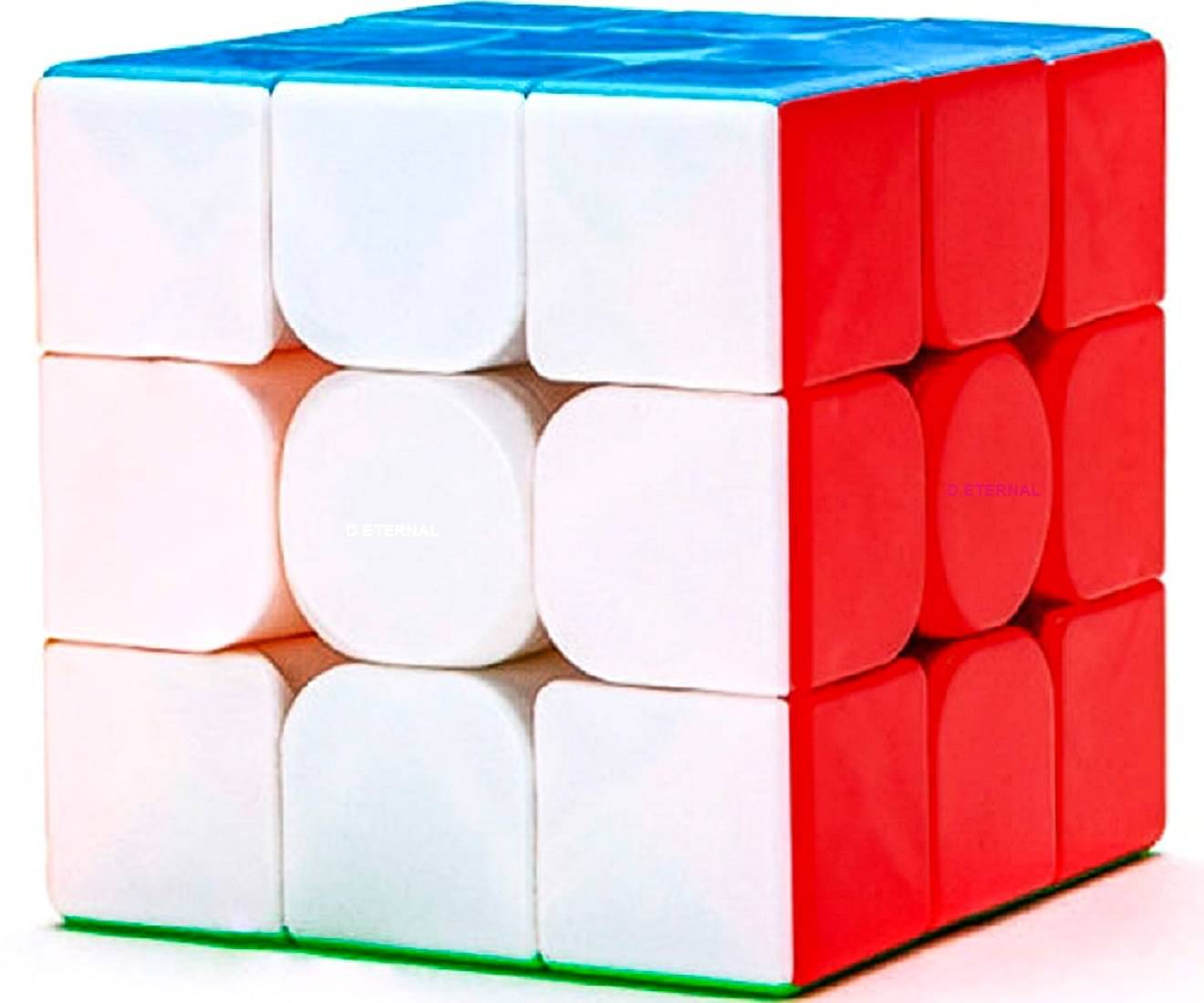     			D Eternal Cube  3x3 High Speed Stickerless Magic Puzzle Cube Game Toy