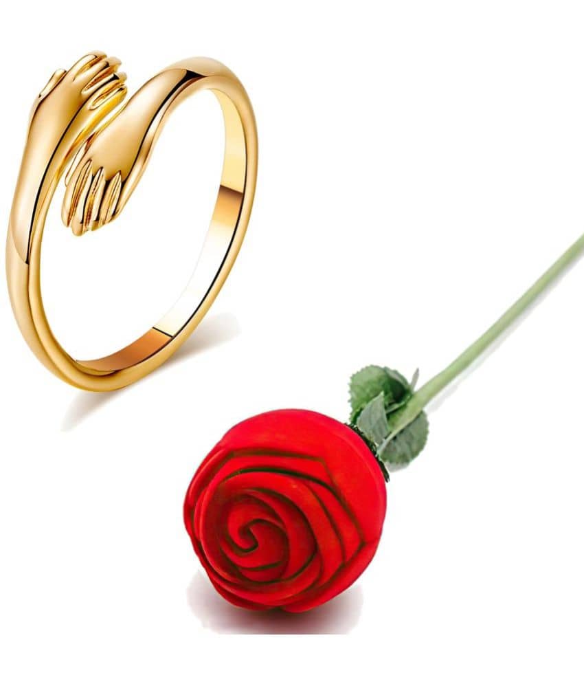 FASHION FRILL - Gold Rings ( Pack of 1 )
