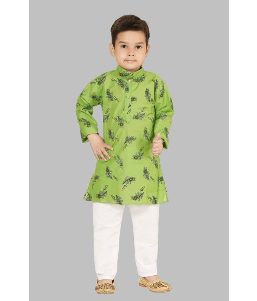     			GENERATION NEXT Pack of 1 Boys Cotton ( Green )