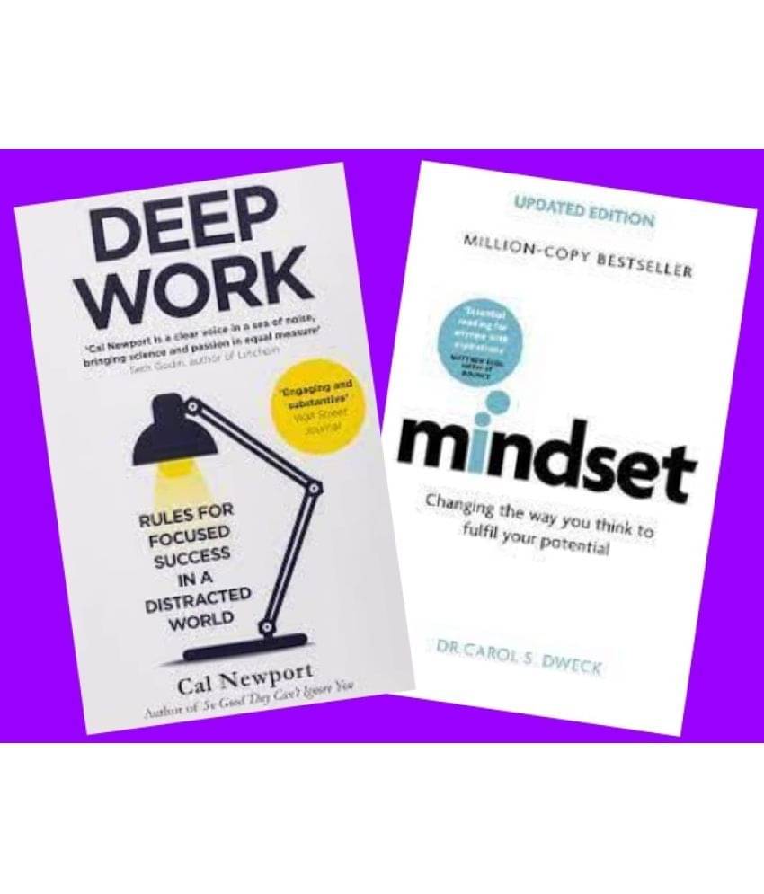     			Mindset , Deep Work  (Paperback) By Na