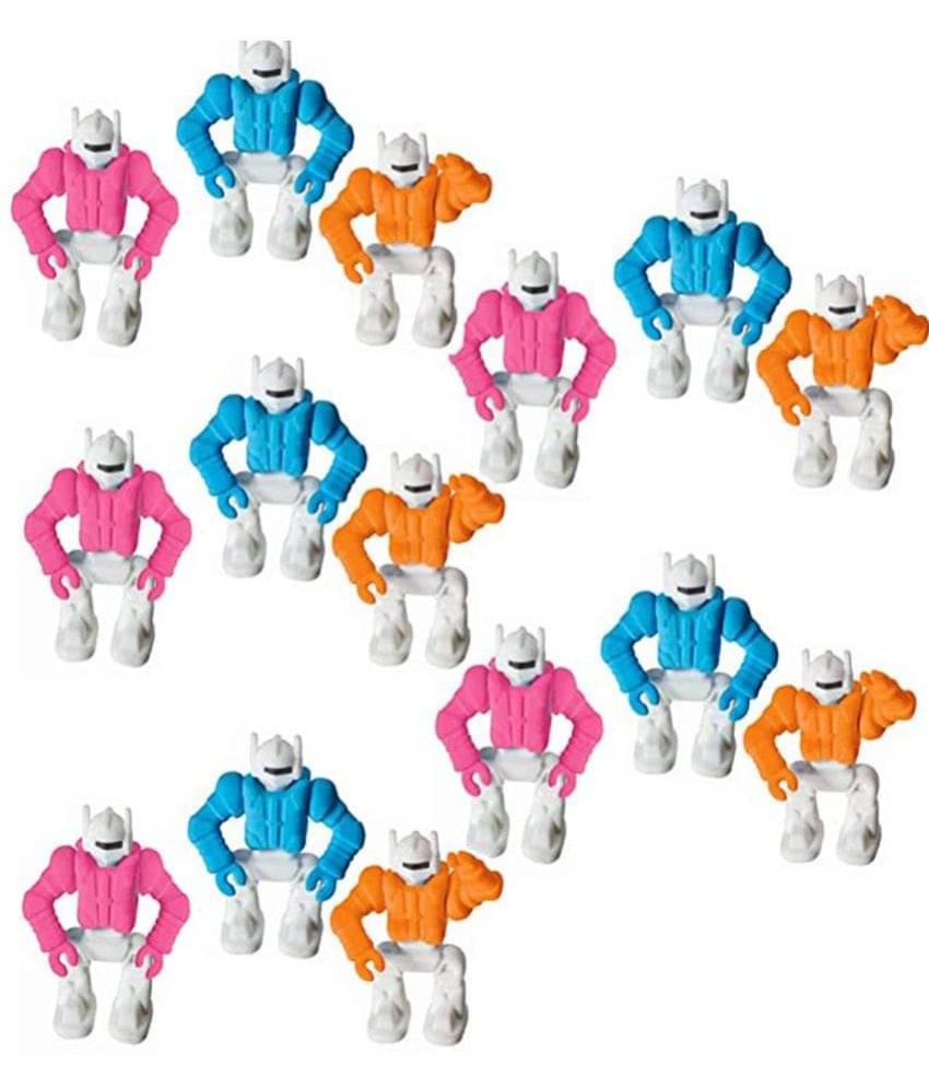     			Non Toxic - Robot Eraser for Kids - 15