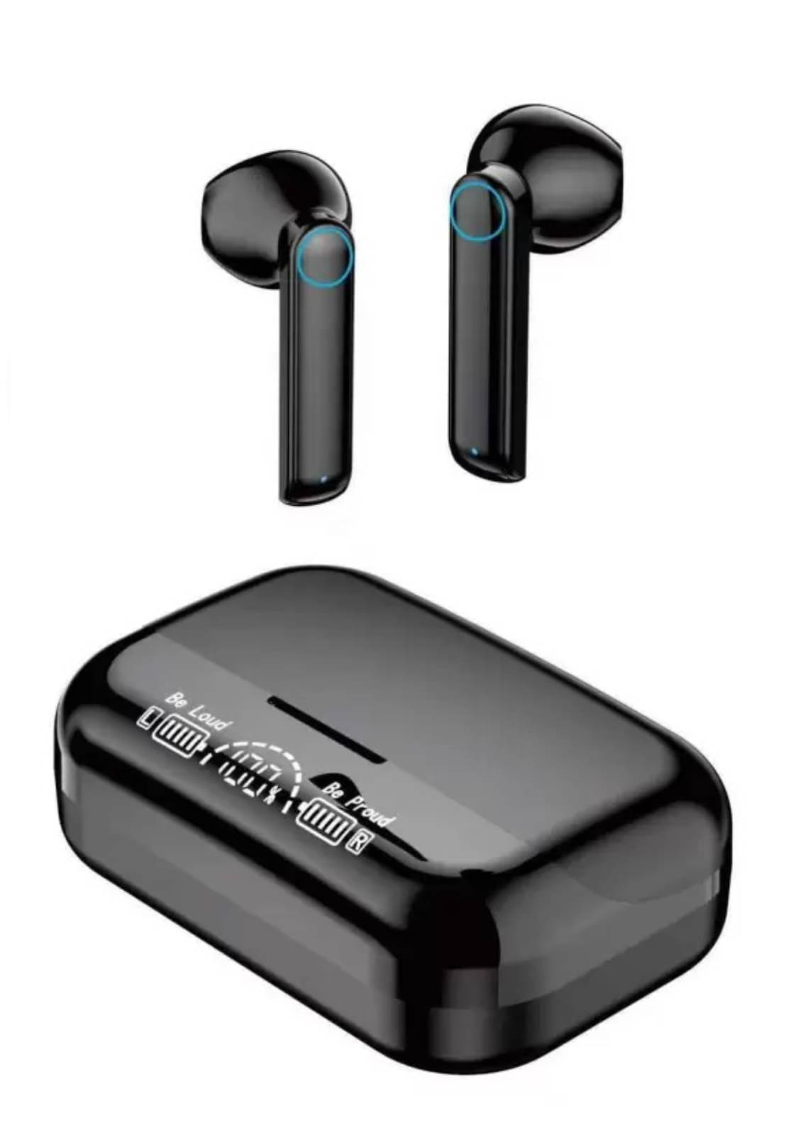     			VEhop Play In Ear True Wireless (TWS) 150 Hours Playback IPX4(Splash & Sweat Proof) Comfirtable in ear fit -Bluetooth V 5.1 Black