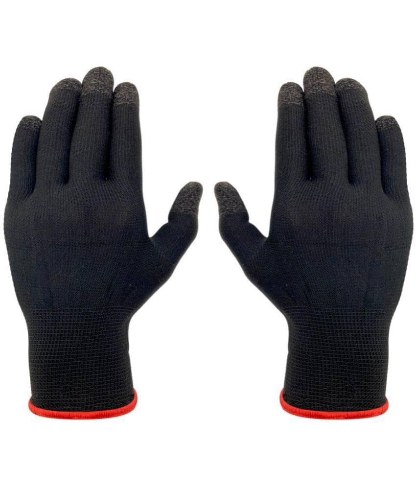     			ZURU BUNCH - Black Women's Woollen Gloves ( Pack of 2 )