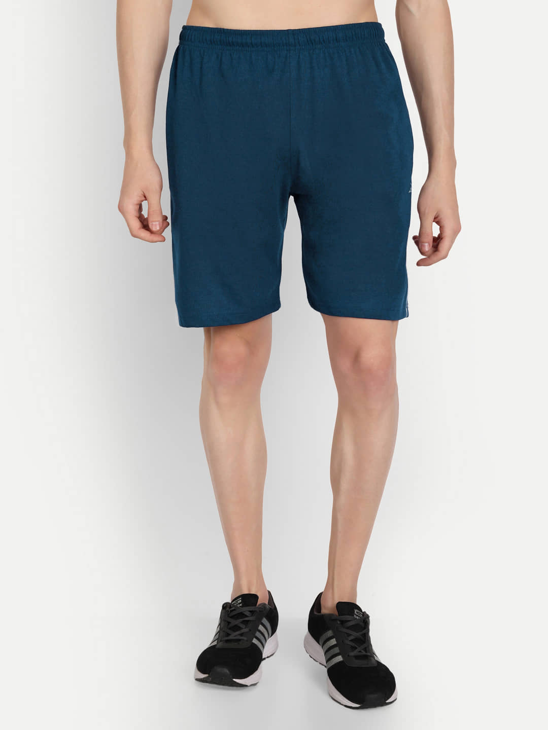 Zeffit - Blue Cotton Blend Men's Shorts ( Pack of 1 ) - Shorts | Buy online on ZillyBuy
