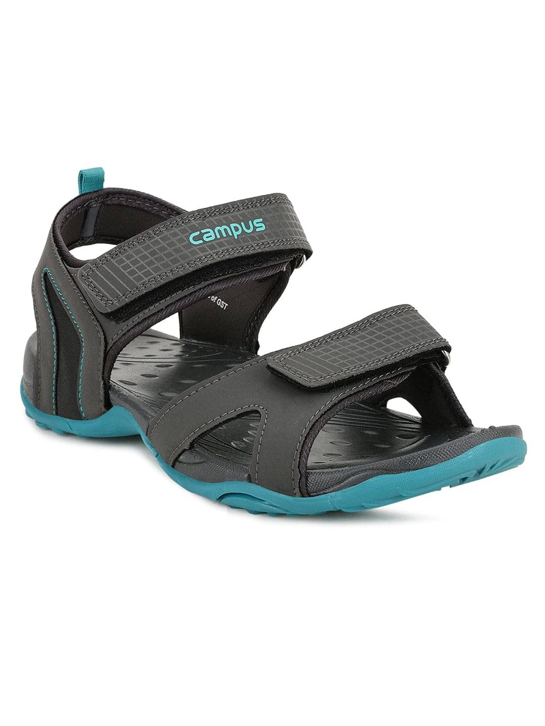     			Campus - Dark Grey Men's Floater Sandals