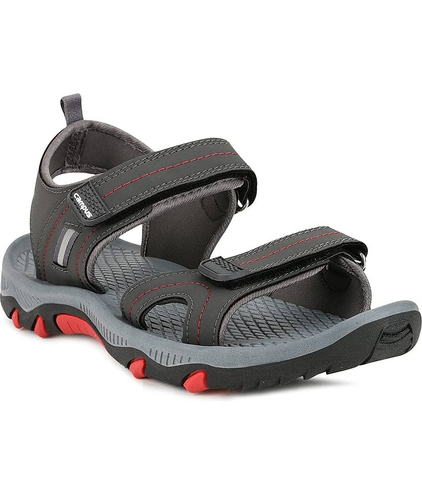Campus - Dark Grey Men's Floater Sandals